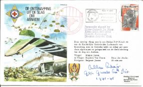 Major General Sir Allan Adair DSO MC GOC signed flown De Ontsnapping Uit De Slag Om Arnhem FDC No 91