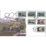 Nigel Mansell signed 2007 Internetstamps Grand Prix official FDC. Good Condition. All autographs are