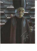 Star Wars actor signed 10x8 inch colour photo. Good Condition. All autographs are genuine hand