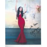 Rebecca Ferguson signed 10x8 colour photo. Good Condition. All autographs are genuine hand signed