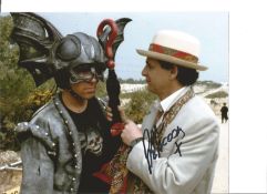 Daniel Peacock signed 8x10 Dr Who photo pictured as Nord the Vandal in the serial The Greatest