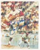 Jim Bunning signed 10x8 colour photo. Baseball Hall of Fame and Member of the US Senate. Good