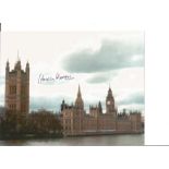 Sir Hartley Shawcross (1902-2003) Barrister and Politician Signed 8x10 Houses Of Parliament Photo.