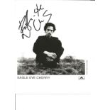 Eagle Eye Cherry signed 10x8 black and white photo. Good Condition. All autographs are genuine
