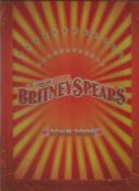 Britney Spears The Circus tour 2009 programme unsigned. Good Condition. All autographs are genuine
