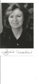 Julie Walters signed 6x4 black and white photo. Good Condition. All autographs are genuine hand