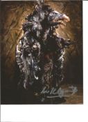 Mark Kilgarriff signed 10x8 colour photo pictured as The General (skekUng) in The Dark Crystal.
