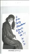 Shirley Henderson signed 6x4 black and white Moaning Myrtle photo. Good Condition. All autographs