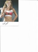 Marian Wagner signed 6x4 colour photo. German athletics champion. Good Condition. All autographs are