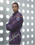 Anthony Montgomery Star Trek signed 10x8 colour photo. Good Condition. All autographs are genuine