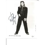 Roy Hay from Culture Club signed 10x8 black and white photo. Few knocks to photo. Good Condition.