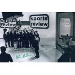 WILLIE WALLACE 1967 football autographed 12 x 8 photo, a superb image depicting Celtic players and