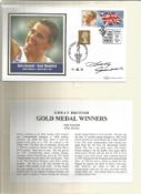 Sally Gunnell signed Great British Gold Medal Winners FDC. Good Condition. All autographs are