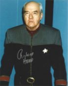 Richard Herd actor Star Trek signed authentic 10x8 colour photo. Good Condition. All autographs