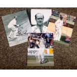 Cricket collection of signed 10 x 8 photos. Two different Brian Close b/w photos and two different