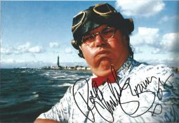 Roy Chubby Brown signed 12x8 colour photo. Good Condition. All autographs are genuine hand signed