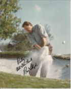 Ray Floyd signed 10x8 colour photo. American golfer. Dedicated. Good Condition. All autographs are