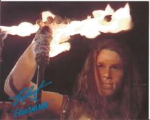 Mark Lutz Angel actor Groosalugg signed 10x8 colour photo. Good Condition. All autographs are