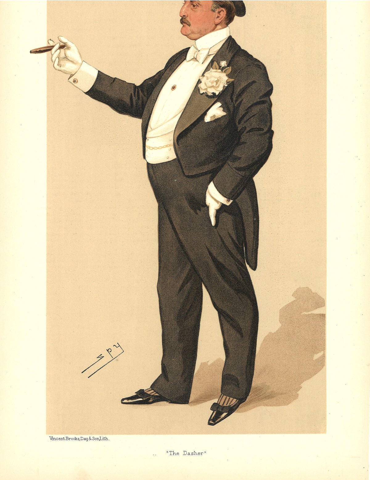 Collection of 3 prints. Subject Statesmen/men of style. 1894. Vanity Fair print, These prints were - Image 3 of 3