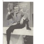 Adam Faith signed small black and white newspaper photo. Good Condition. All autographs are