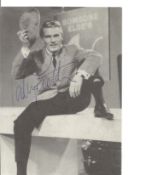 Adam Faith signed small black and white newspaper photo. Good Condition. All autographs are