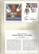 Steve Redgrave signed Great British Gold Medal Winners FDC. Good Condition. All autographs are