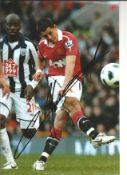 Javier Hernandez signed 12x8 colour photo. Manchester Utd. Good Condition. All autographs are