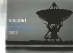 Bon Jovi - Bounce world tour 2003 programme unsigned. Good Condition. All autographs are genuine