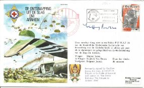 Geoffrey Powell 156 Para signed flown De Ontsnapping Uit De Slag Om Arnhem FDC No 8 of 86. Flown