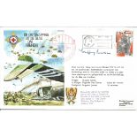 Geoffrey Powell 156 Para signed flown De Ontsnapping Uit De Slag Om Arnhem FDC No 8 of 86. Flown