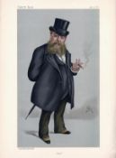 Ape 21/4/1899 , Subject Carlo Rellegrini, Vanity Fair print, These prints were issued by the