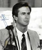 Anthony Perkins Signed 8 x 6 b/w photo from WUSA. Obvious retrace marker ink over less bold ink