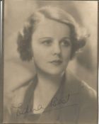 Edna Best signed vintage 7 x 5 inch b/w portrait photo. Condition 7/10. All autographs are genuine