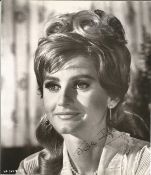 Jill Ireland Signed 9 x 8 inch b/w photo. Condition 7/10. All autographs are genuine hand signed and