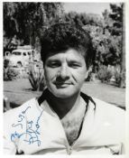 Dick Shawn Signed 10 x 8 inch b/w photo, to Susan, slightly smudged. Condition 4/10. All