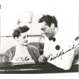 Paul Henreid Signed 10 x 8 inch b/w photo. Condition 8/10. All autographs are genuine hand signed