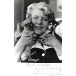 Irene Handl Signed 6 x inch b/w, slight fading. Condition 6/10. All autographs are genuine hand