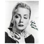 June Havoc Signed 10 x 8 inch b/w photo. Condition 8/10. All autographs are genuine hand signed