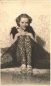 Rene Ray Signed 6 x 4 inch sepia photo. Condition 6/10. All autographs are genuine hand signed and