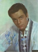 Robert Wagner Signed page of annual black and white 11 x 8 inch. Condition report out of 10, 8. Very