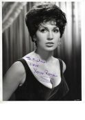 Yvonne Romain Signed photo black and white 10 x 8 inch. Dedicated To Michael. Inscribed Love.