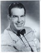 Fred MacMurray June Haver Signed 10 x 8 b/w photo of MacMurray only. Condition 7/10. All