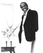 Robert Guillaume Signed photo black and white 10 x 8 inch. Condition report out of 10, 10. Very