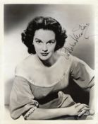 Patricia Medina Signed 10 x 8 b/w photo, couple light creases and tear repaired from back. Condition