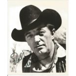 Robert Mitchum Signed 10 x 8 b/w photo. Condition 8/10. All autographs are genuine hand signed and