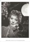 Greer Garson Signed 10 x 8 inch b/w movie magazine from Goodbye Mr Chips. Condition 9/10. All
