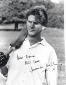 James Wilby Signed 10 x 8 inch b/w photo to Nora. Condition 9/10. All autographs are genuine hand