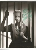 Diana Dors signed 10 x 8 vintage b/w photo to Gerald. Condition 9/10.. All autographs are genuine