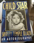 Shirley Temple Black Signed hardback book Child Star . All autographs are genuine hand signed and