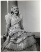 Evelyn Hays Signed 10 x 8 inch b/w photo to Michael. Condition 7/10. All autographs are genuine hand